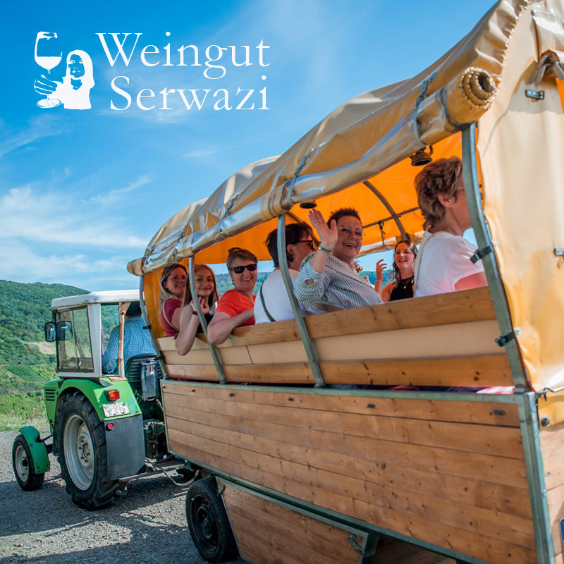 Weinbergsrundfahrt Planwagen Weinbergsrundfahrt Planwagen